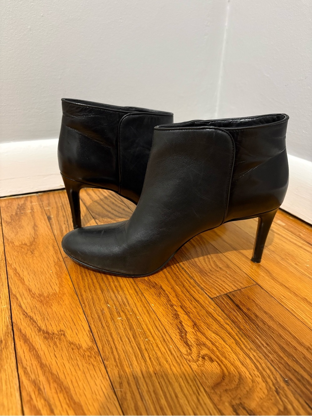 Nine West Valid Black Leather Boots Size 7M